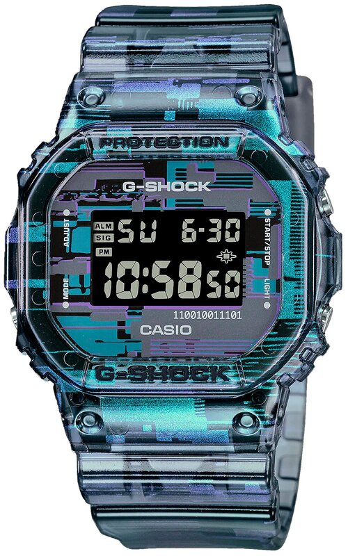 Наручные часы CASIO DW-5600, синий