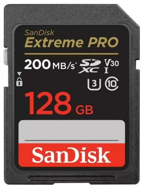 Карта памяти SD XC 128Gb SanDisk SDSDXXD-128G-GN4IN