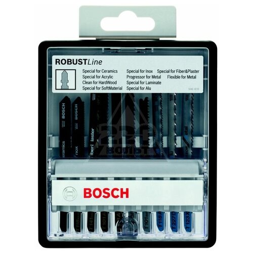 фото Набор пилок для электролобзика bosch 2607010574 10 шт.
