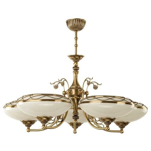 Kutek Подвесная люстра Kutek Casamia Klosz латунь, патина {CAS-ZW-5(P)}