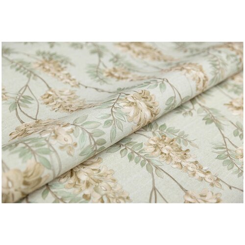 Обои винил на флизелине Kerama Marazzi Эдем мотив зелёный рисунок Флора 3851₽