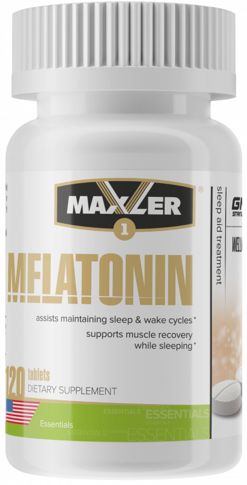 Maxler Melatonin таб., 3 мг, 65 г, 120 шт.