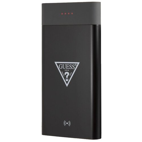 Внешний аккумулятор (Power Bank) Guess, 8000мAч, черный [gul24wpb8tlbk]