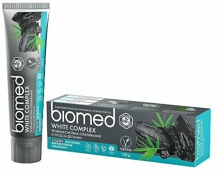 Biomed Комплексная зубная паста "Вайт комплекс", white complex 100 г