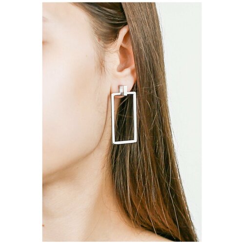 Серьги MASTERSKAYA SKOKOVAYANA ACCESSORIES, серебряный
