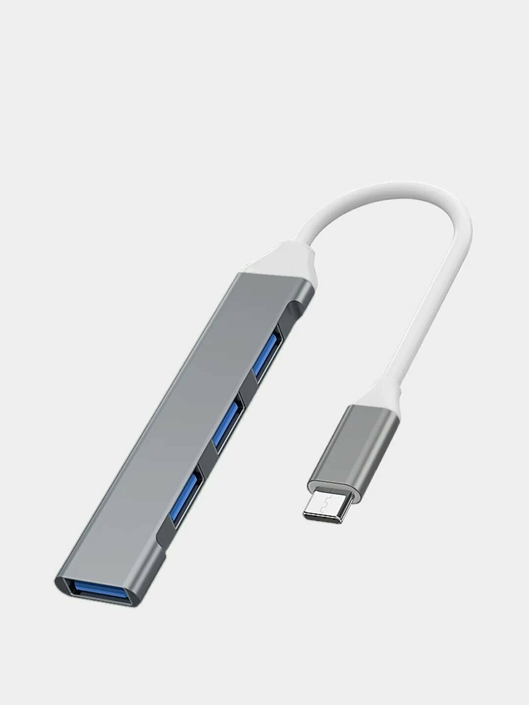 USB Hub концентратор Type C разветвитель на 4 порта