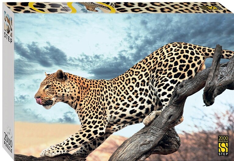 Пазл Step Puzzle Леопард в дикой природе, 2000 эл. 84053