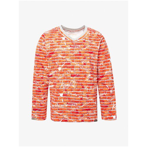 фото Лонгслив мужской лонгслив мужской "красная хохлома" футболка мужская хлопок 62 великоросс