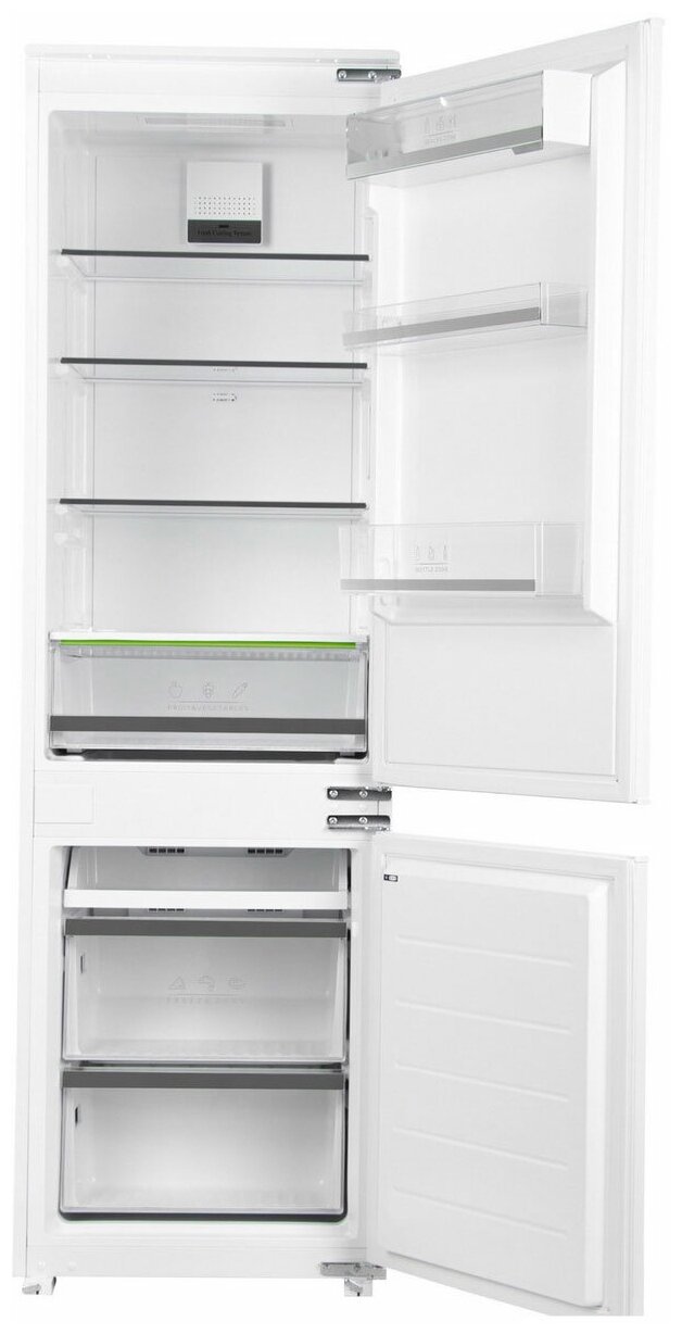 Встраиваемый двухкамерный холодильник Hyundai CC4033FV