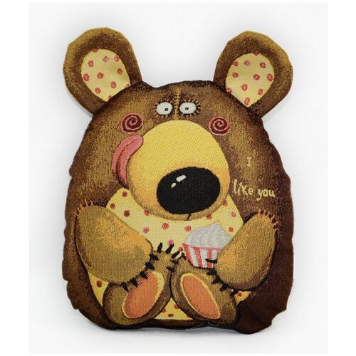 Подушка-игрушка Гобеленовая 30х35 Мишутка 1619₽