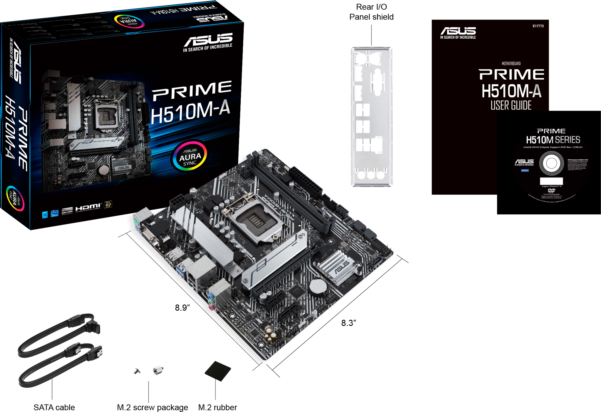 Материнская плата ASUS PRIME H510M-A