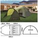 4-х местная кемпинговая палатка Mircamping 1036