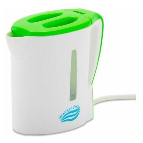 Чайник великие реки Мая-1 бело-салатовый 85000₽