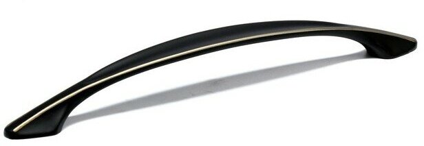 Ручка-скоба тундра 192 мм цвет черный