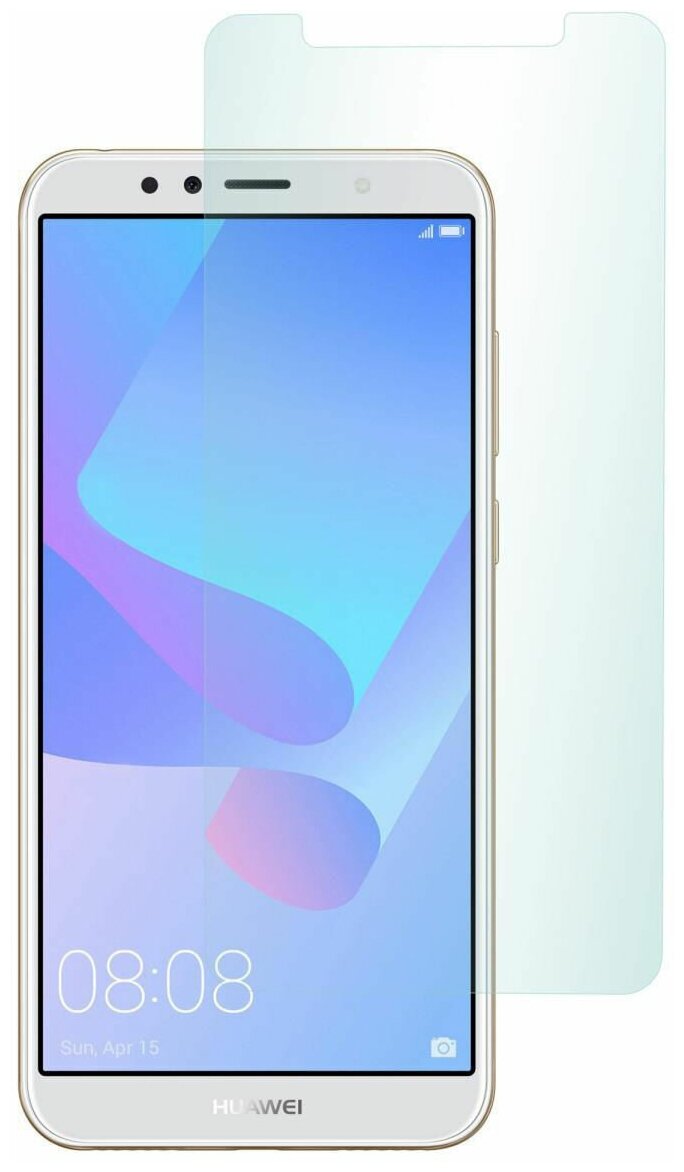 Защитное стекло Nuobi 0.3mm 9H для Huawei Y6/Y6 Pro/Y6 Prime 2018 (Анти-отпечаток) (Прозрачный (1 шт))