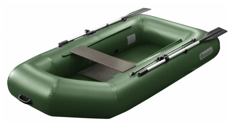 Надувная лодка Феникс 250 зеленый