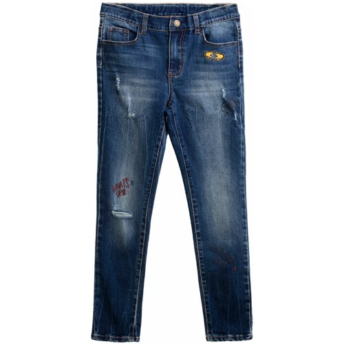 фото Джинсы playtoday размер 152, синий