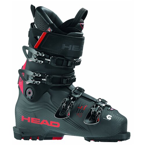 Горнолыжные ботинки HEAD NEXO LYT 110 RS, р. 28.5, черный/красный