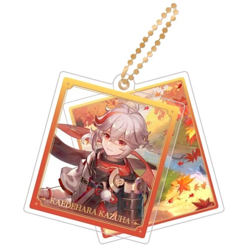 Брелок miHoYo, оранжевый брелок акриловый genshin impact геншин импакт genshin impact character acrylic strap hutao 6974696614848