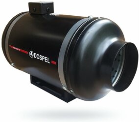 Канальный вентилятор Dospel Turbo Silent 160 черный