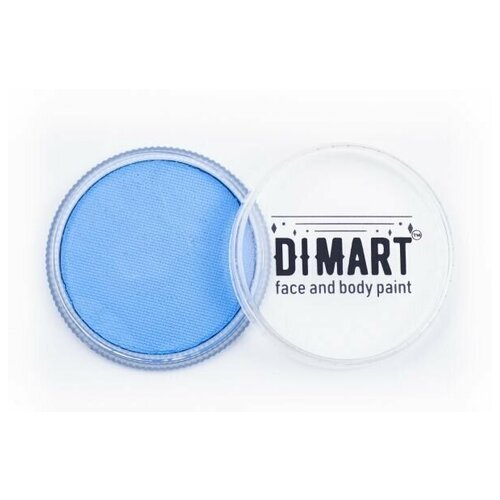 Аквагрим DIMART регулярный цвет голубой 32гр.
