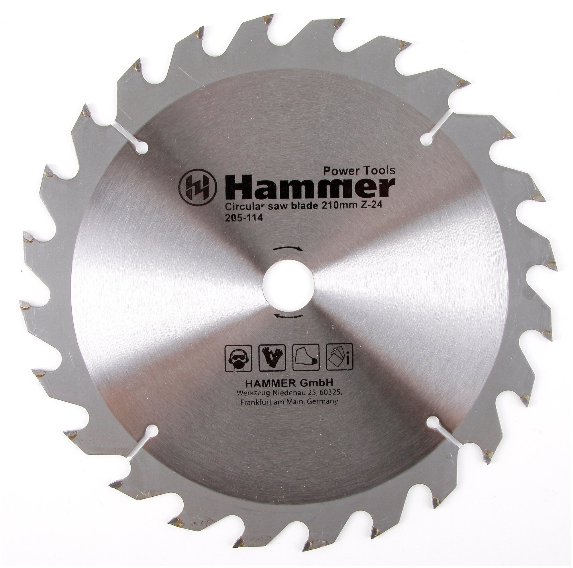 Пильный диск Hammer Flex 205-114 CSB WD 210х20 мм