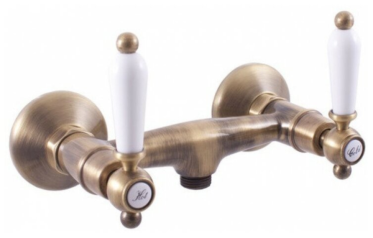 Смеситель Rav Slezak Morava Retro MK580.5SM для душа бронза