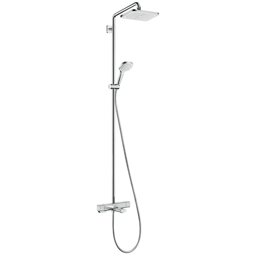 Душевой комплект hansgrohe Croma E Showerpipe 280 1jet 27687000, хром хром 1600 мм