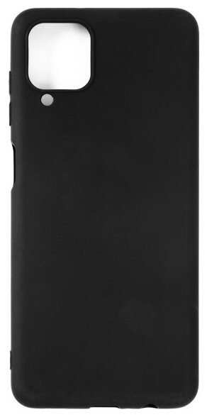 Чехол-крышка LuxCase для Samsung Galaxy A12, термополиуретан, черный - фото №3