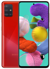 Смартфон Samsung Galaxy A51 4/64 ГБ, Dual nano SIM, красный