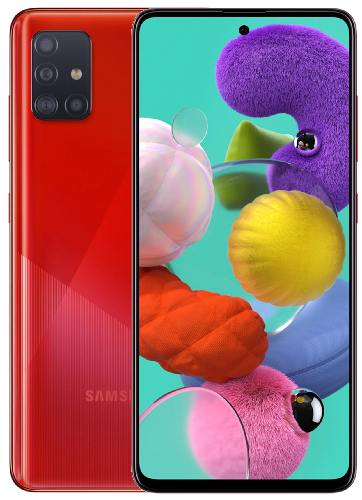 Смартфон Samsung (A515F) Galaxy A51 128Gb Красный