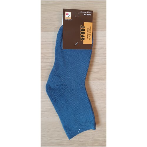 Комплект термобелья Ку SPKAEYAE, размер 37-41, синий теплые женские махровые носки синие голубые 2 пары размер 37 41 тёплые носочки для девочек термоноски термо