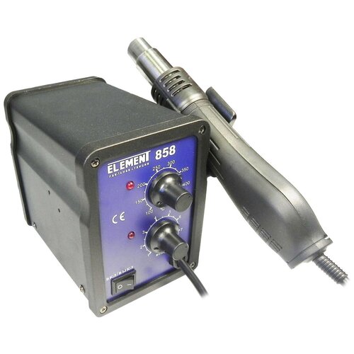 Паяльный фен Element 858 черный 324900₽