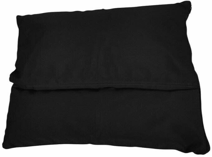 Подушка с валиком под шею 1.5 кг, черный