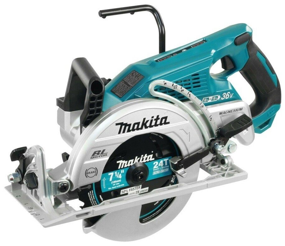 Аккумуляторная дисковая пила Makita DRS780Z - фотография № 1