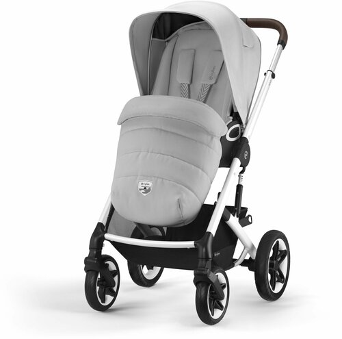 Коляска прогулочная Cybex Talos S LUX TPE B Lava Grey-mid grey