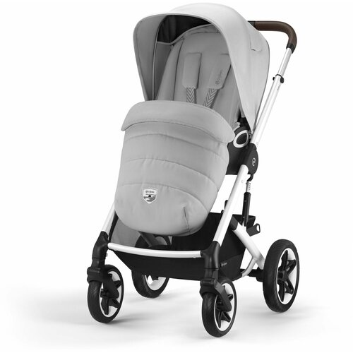 Коляска прогулочная Cybex Talos S LUX TPE B Lava Grey-mid grey