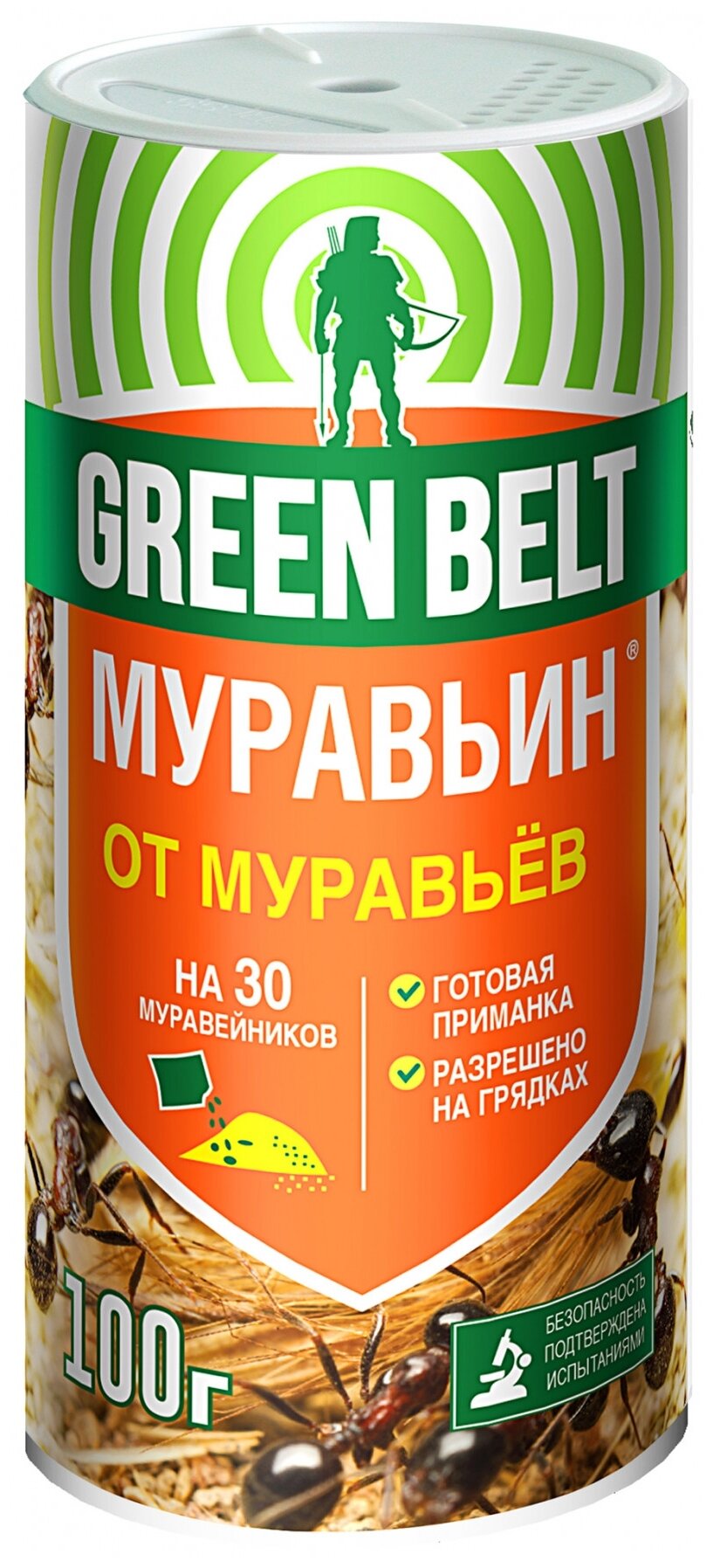 Green Belt Средство от садовых муравьёв Муравьин 100 г
