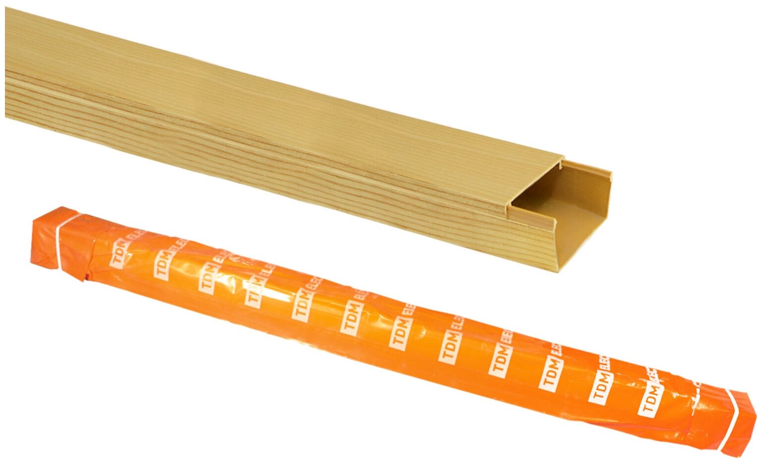 фото Кабель-канал 40х16 желтая сосна 3D (50м) TDM Electric (SQ0402-0607)