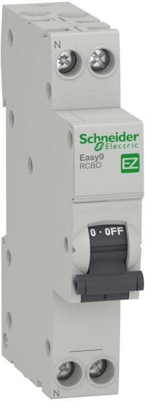 Выключатель автоматический диф. тока 1P+N C 10А 30мА 4.5кА AC 18мм SchE, SCHNEIDER ELECTRIC EZ9D33610 (1 шт.)