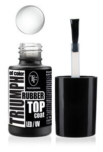 Верхнее покрытие для гель-лака каучуковое Triumph Of Color Rubber Top Coat 8 мл