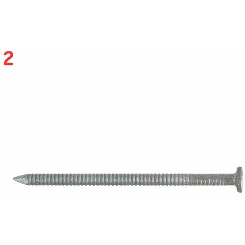 Гвозди ершеные 3,1x60 мм (1 кг) (2 шт.)