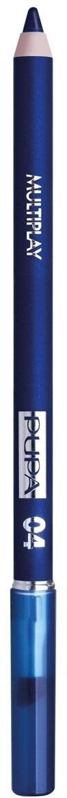 Pupa Карандаш для век Multiplay Eye Pencil, с апликатором, тон №04, Изумительный синий, 1,2 гр