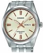 Наручные часы CASIO Collection LTP-1335D-9A, бежевый, серебряный