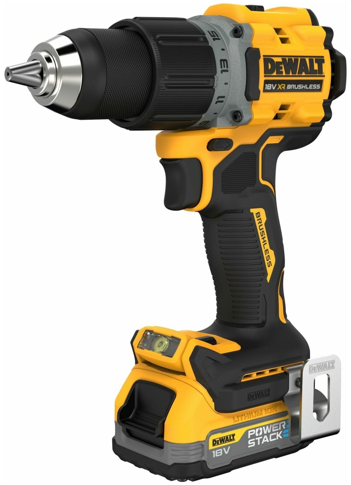 Аккумуляторная безударная дрель-шуруповерт DeWalt DCD800E2T - фотография № 1