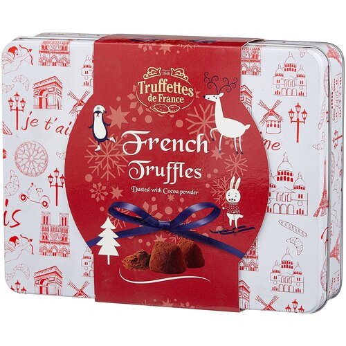 Подарочный набор Chocmod Truffettes de France Christmas Original truffles Конфеты трюфели French, 500 г