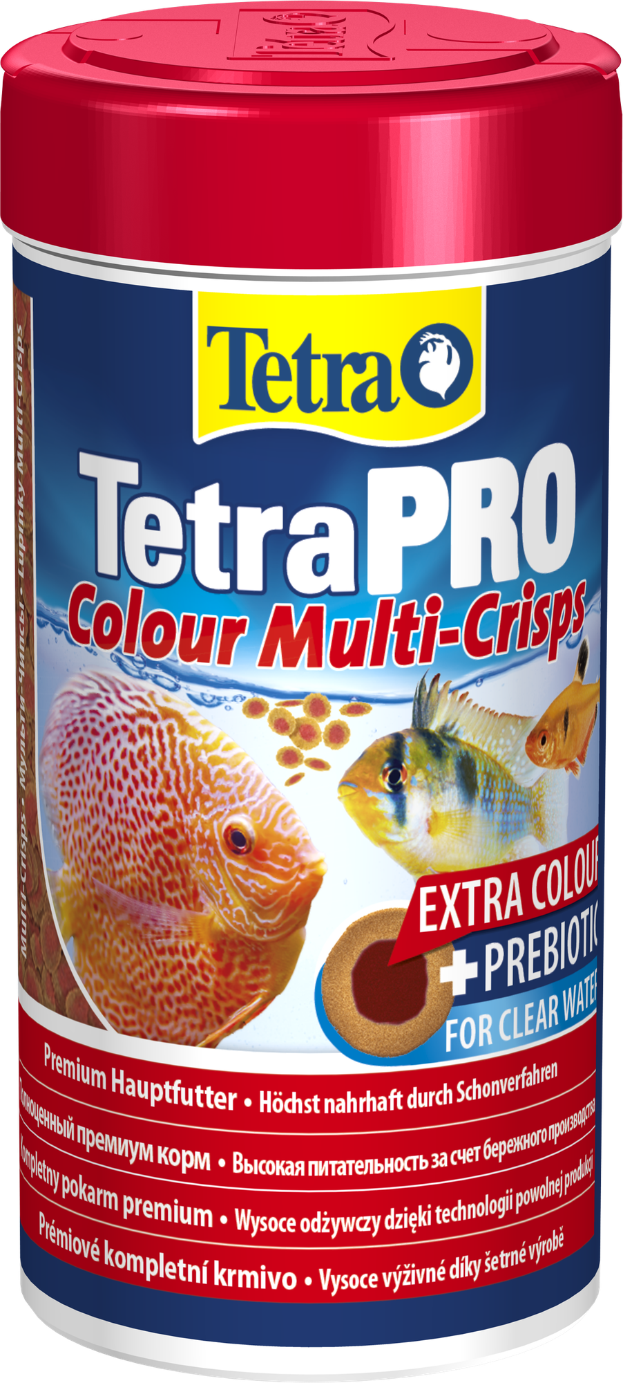 Корм Tetra TetraPRO Colour Multi-Crisps 250 мл, чипсы премиум для усиления окраски всех видов тропических рыб - фотография № 3