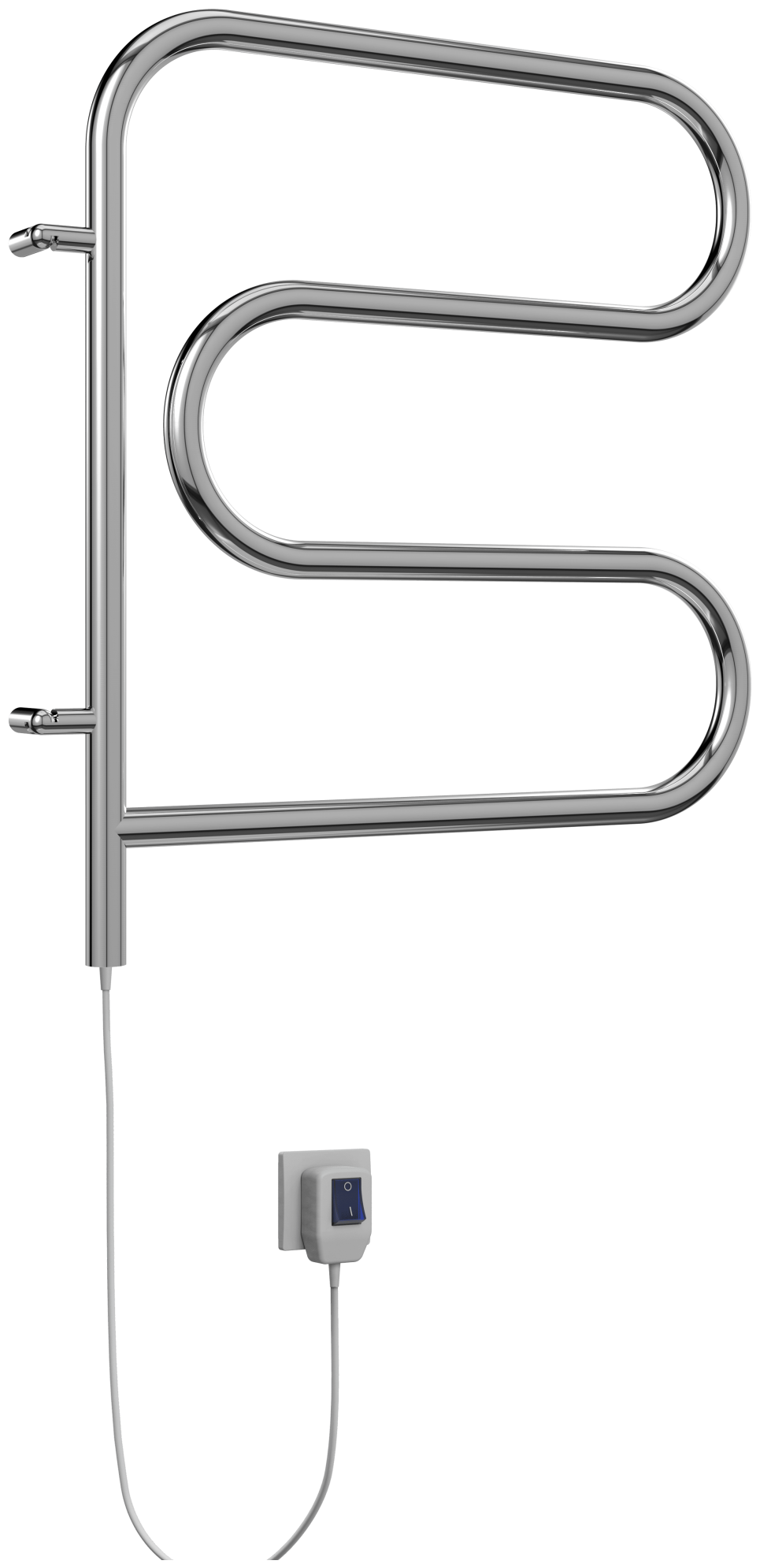 Полотенцесушитель электрический Terminus F-образный 600х600 поворотный (арт. 4620768883897)