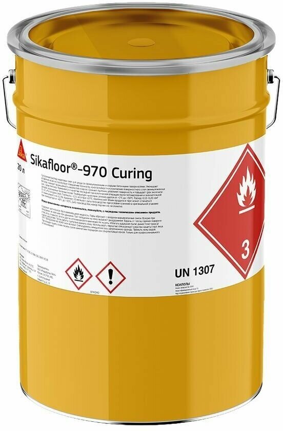 Покрытие для бетонных полов Sikafloor-970 Curing 20 л