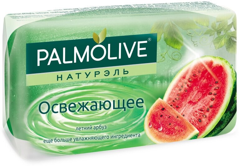 Palmolive Мыло Освежающее с глицерином летний арбуз 90 г 1 шт